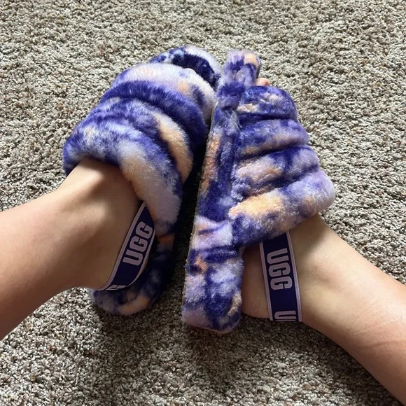 Platform Ugg Slippers - Picture 1 of 6